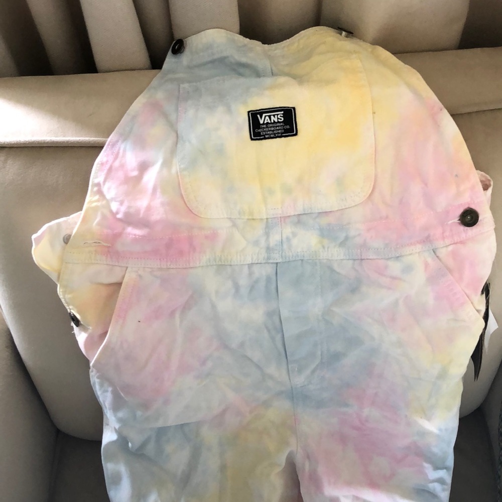 Vans pastel overalls new with tags